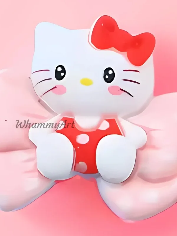 Kitty Moño Rojo