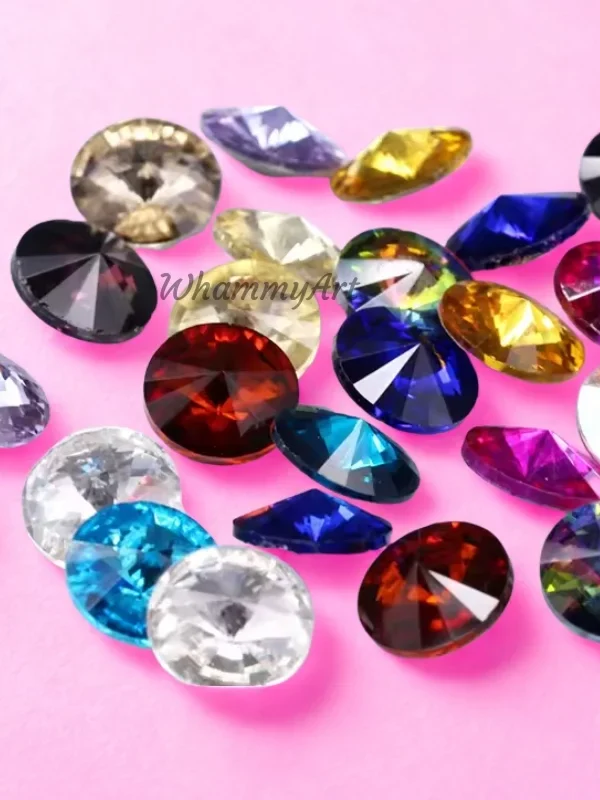Cristal forma diamante