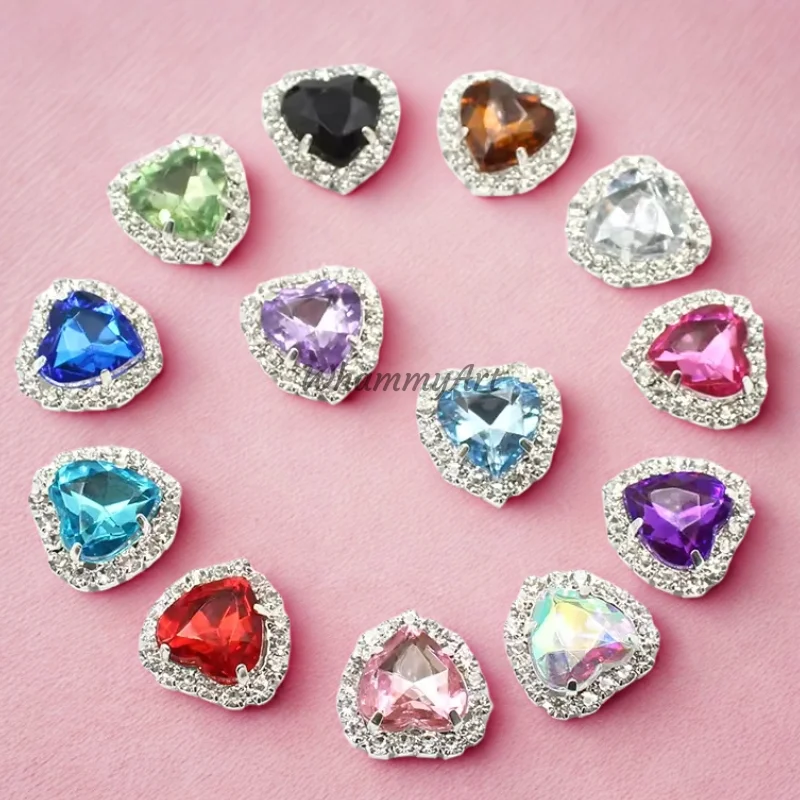 Corazones de Brillo Grande